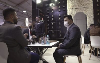 توضیحات جناب آقای مجید مونا مدیر عامل مجموعه امیدان تجارت اروند در حاشیه رویداد ایران کازمتیکا در آذر 1400